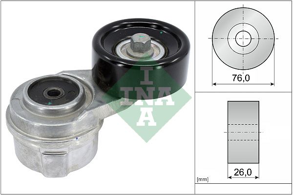 INA Drive Belt Tensioner Pulley 534041710 - image 2