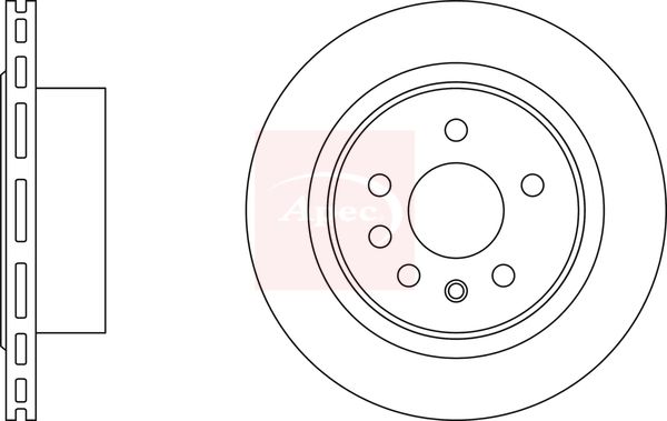 Apec Brake Disc DSK2563 - image 2