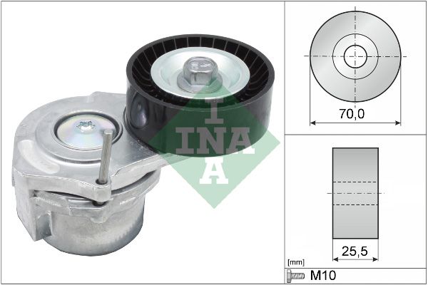 INA Drive Belt Tensioner Pulley 534043810 - image 2