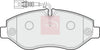 Apec Brake Pads Set PAD1571 thumbnail