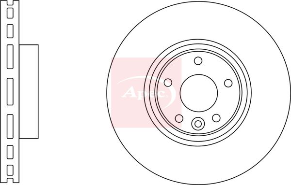 Apec Brake Disc DSK3182 - image 2