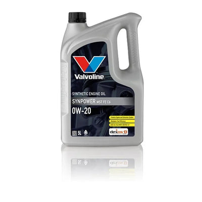 Valvoline Synpower MST FE C6 0W-20 Engine Oil Synthetic 5L - tradevehicleparts.co.uk