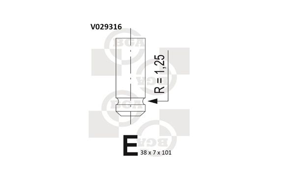BGA Intake Valve Inlet V029316 - image 2