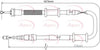 Apec Handbrake Cable CAB1112 thumbnail
