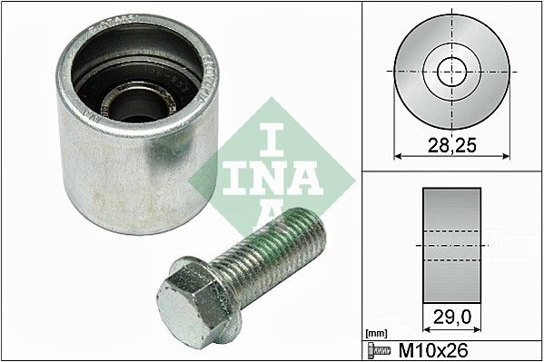 INA Timing Belt Deflection Guide Pulley 532071410 - image 2