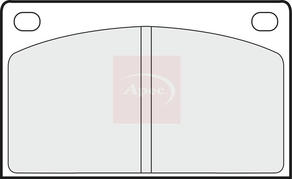 Apec Brake Pads Set PAD576 - image 2