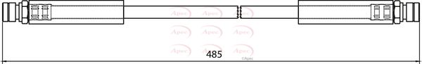Apec Brake Hose HOS4038 - image 2
