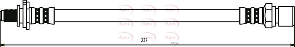 Apec Brake Hose HOS3128 - image 2