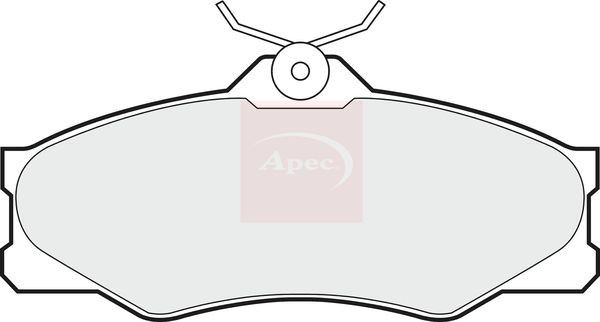 Apec Brake Pads Set PAD518 - image 2