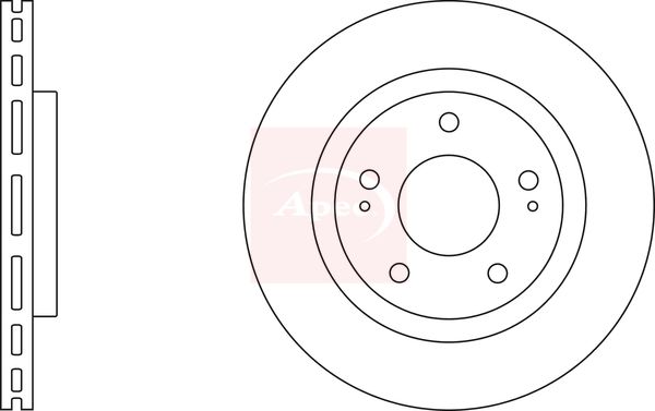 Apec Brake Disc DSK2356 - image 2