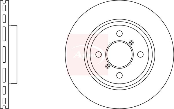 Apec Brake Disc DSK3031 - image 2