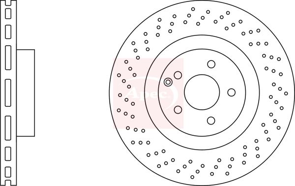 Apec Brake Disc DSK2683 - image 2