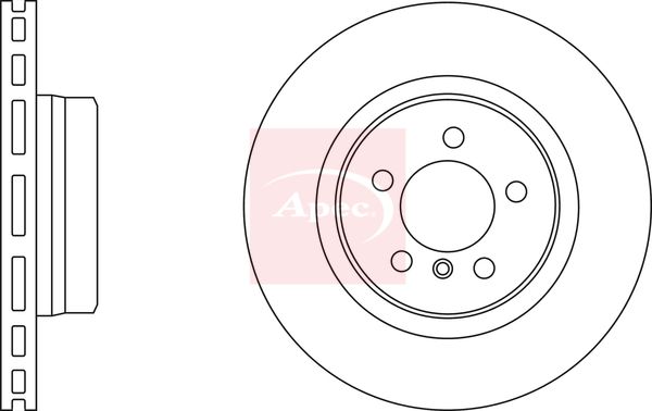 Apec Brake Disc DSK2594 - image 2