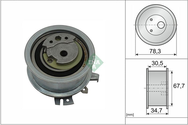 INA Timing Belt Tensioner 531056530 - image 2
