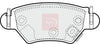 Apec Brake Pads Set PAD1133 thumbnail