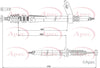 Apec Handbrake Cable CAB1369 thumbnail