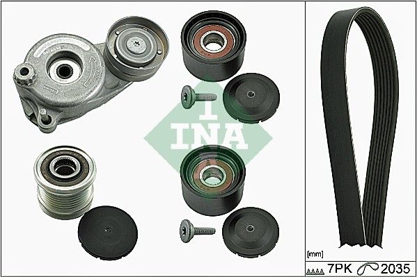 INA Drive Belt Kit 529005020 - image 2