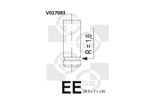 BGA Exhaust Valve V017083 - image 2