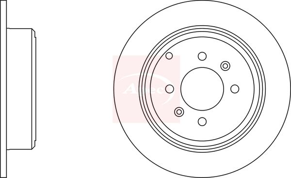 Apec Brake Disc DSK946 - image 2