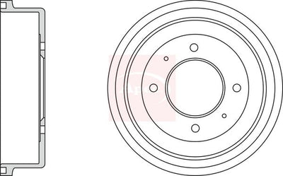 Apec Brake Drum DRM9981