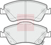 Apec Brake Pads Set PAD1641 thumbnail