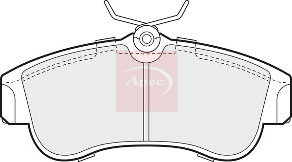 Apec Brake Pads Set PAD692 - image 2