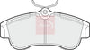 Apec Brake Pads Set PAD692 thumbnail