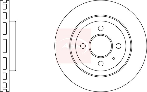 Apec Brake Disc DSK3026 - image 2
