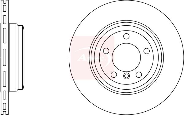Apec Brake Disc DSK2361 - image 2