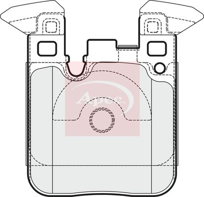 Apec Brake Pads Set PAD1943 - image 2