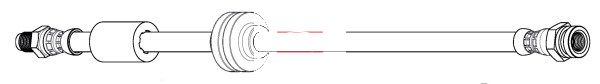 Apec Brake Hose HOS4481 - image 3