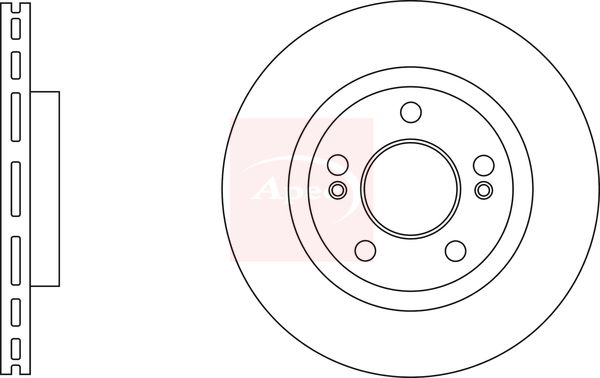 Apec Brake Disc DSK3019 - image 2