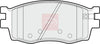 Apec Brake Pads Set PAD1491 thumbnail