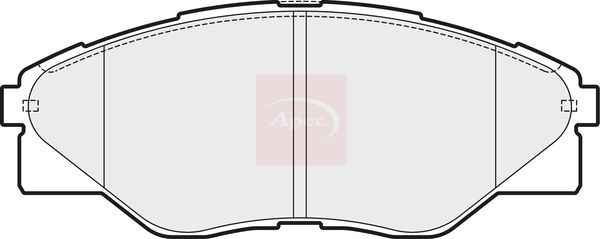 Apec Brake Pads Set PAD1839 - image 2