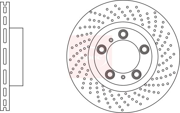Apec Brake Disc DSK3211 - image 2