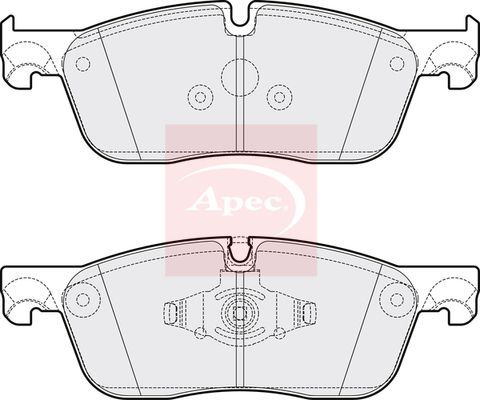 Apec Brake Pads Set PAD2061 - image 2