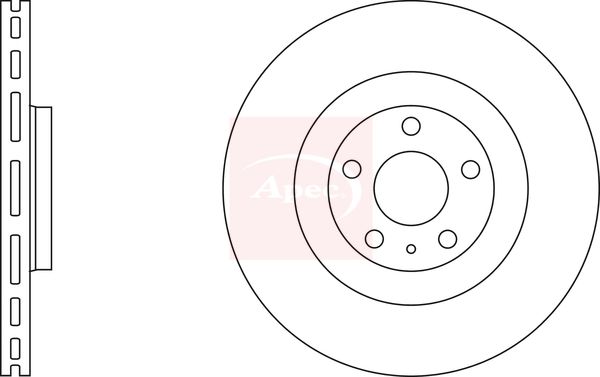 Apec Brake Disc DSK2410 - image 2
