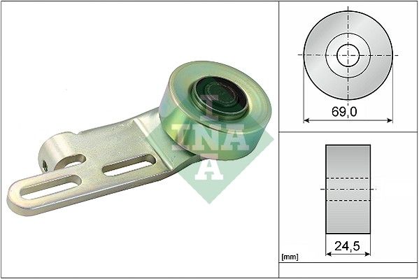 INA Drive Belt Tensioner Pulley 531023910 - image 2