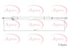 Apec Handbrake Cable CAB1743 thumbnail
