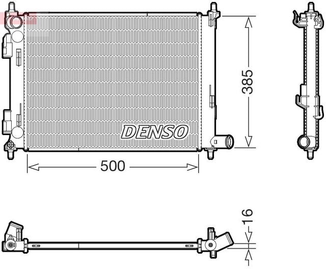 Denso Radiator DRM43013 - image 2