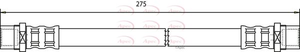 Apec Brake Hose HOS3601 - image 2