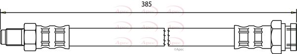 Apec Brake Hose HOS3767 - image 2
