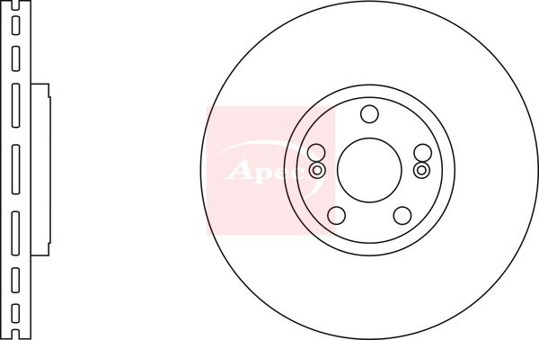 Apec Brake Disc DSK2242 - image 3
