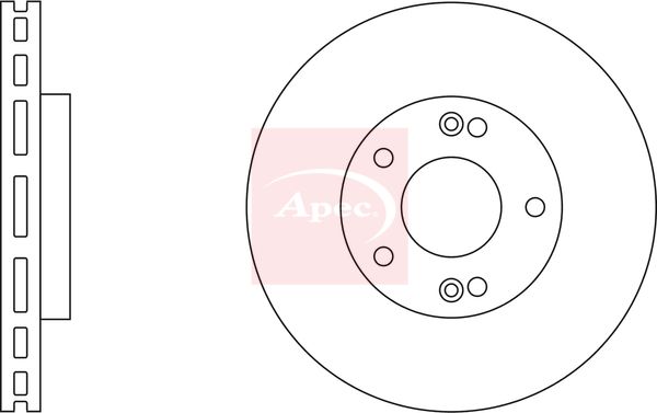 Apec Brake Disc DSK2251 - image 2
