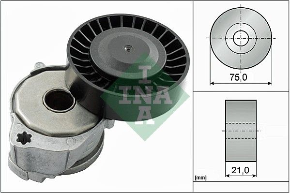 INA Drive Belt Tensioner Pulley 534060410 - image 2