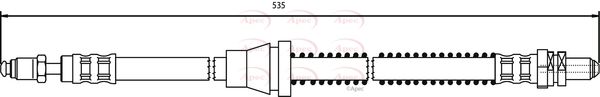 Apec Brake Hose HOS3053 - image 2