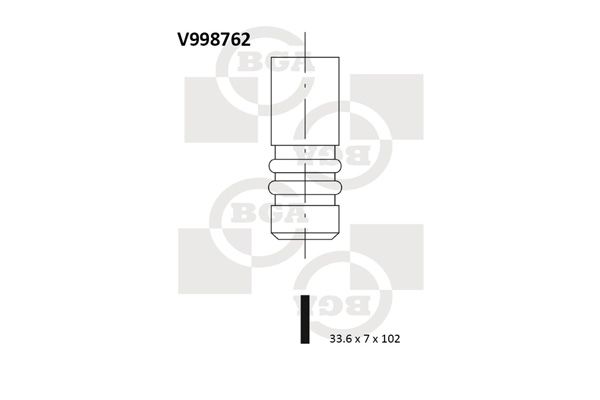 BGA Intake Valve Inlet V998762 - image 2