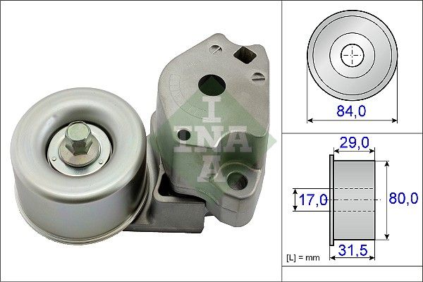 INA Drive Belt Tensioner Pulley 534047710 - image 2