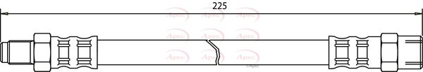 Apec Brake Hose HOS3149 - image 2
