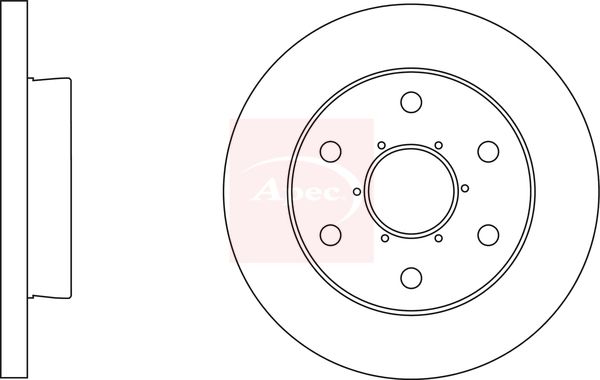 Apec Brake Disc DSK3171 - image 2